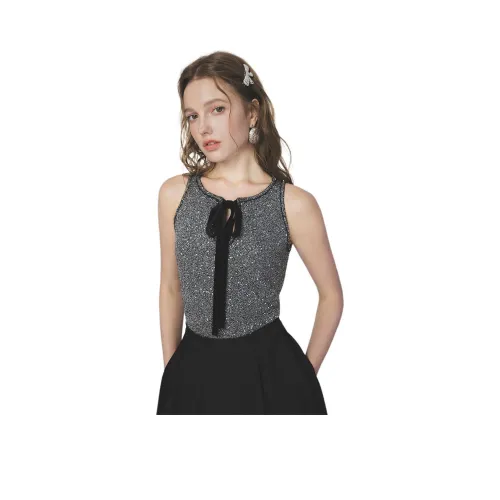 AIVEI Майка Женская Звездный Серый