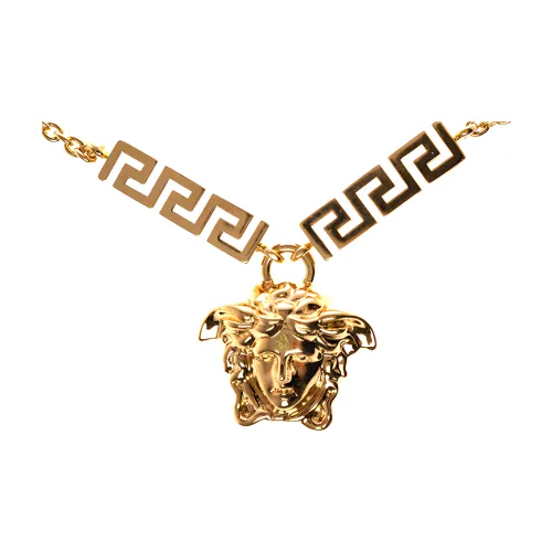 VERSACE Металлические ожерелья Золотой Женские