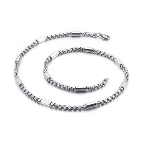 VEODO Титановые стальные ожерелья унисекс