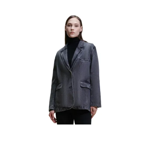 Lois Denim Jacket Женская Черная