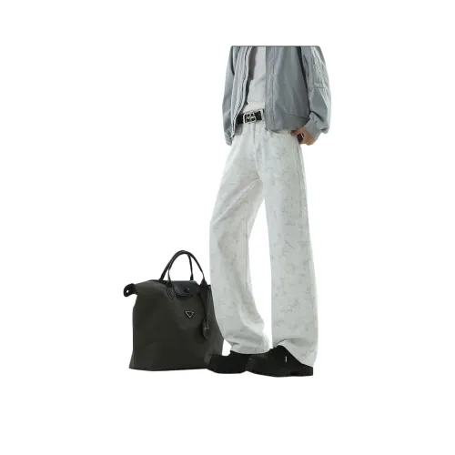 M JEANS STUDIOS 7 Белый Унисекс Джинсы