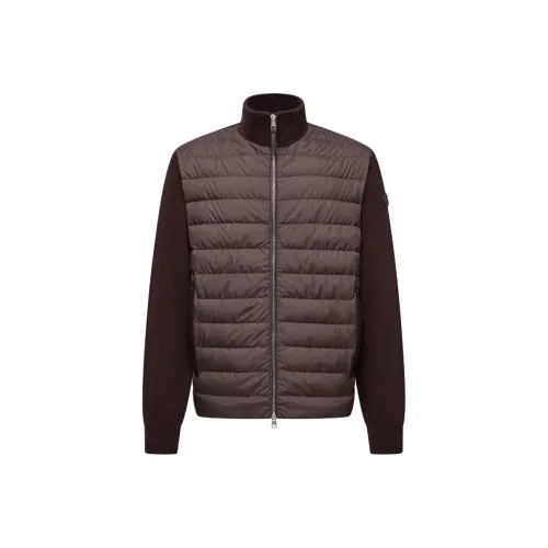 Moncler Padded Corduroy Collection Утепленный Шерсть и Кашемир ZIP UP Кардиган Пуховик Мужской