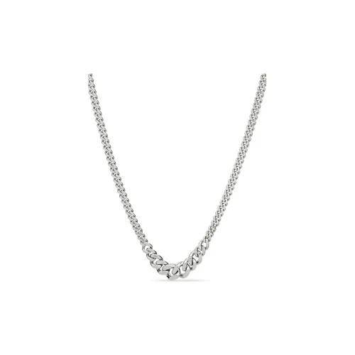 TOM WOOD Переработанный Серебряный Экологичный Переработанный Серебряный Ожерелье Мужской Серебряный