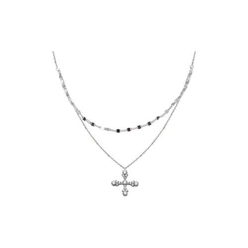 QIANFANGDAHUANGYE Титановые стальные ожерелья женские