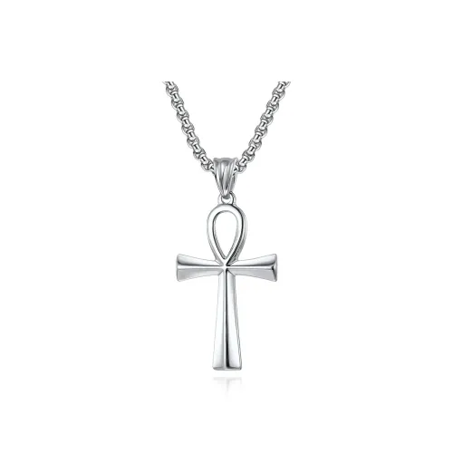 AKAK Титановые стальные ожерелья для мужчин