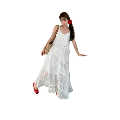 TEME Белый Женские Слиплатья