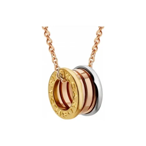 BVLGARI B.Zero1 Series Каратовое золото Ожерелья Унисекс