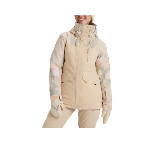 ROXY Бежевый Женская лыжная куртка