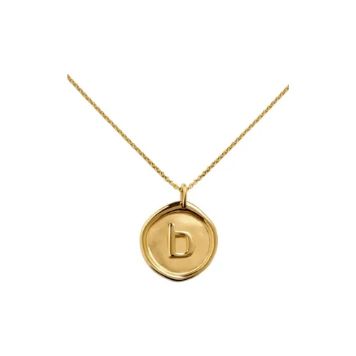 Monica Vinader Серебряные ожерелья с покрытием из 18К золота женские золотые