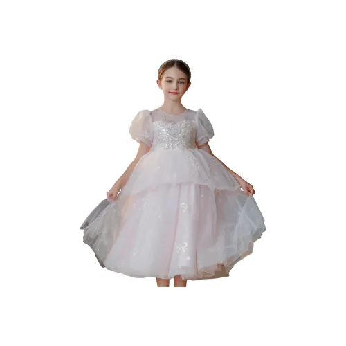 Huatianc Платье Piano Выступление Костюм День рождения Банкет Юбка Подростки