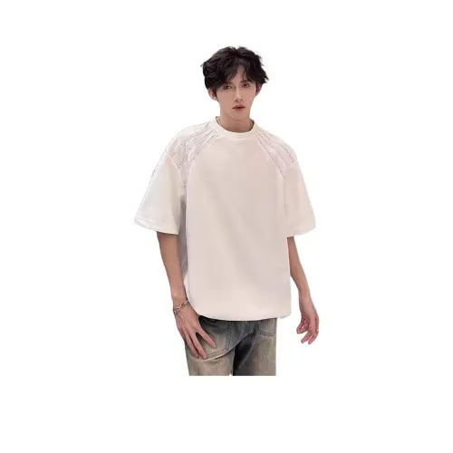 DUATOGE Белая Мужская T-Рубашка