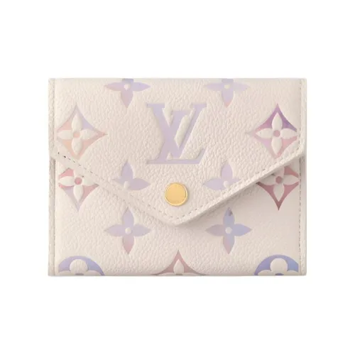 LOUIS VUITTON Кошелек из коровьей кожи женский фантастический фиолетовый