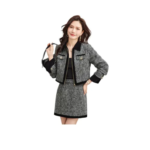 TERRE BLEUE Комплект с юбкой Женские Черный