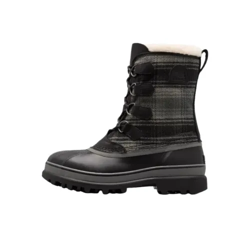 SOREL Caribou Короткий Сноубутс Мужской Черный