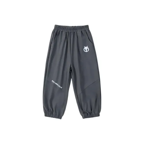BIG WASP Тренировочные штаны для детей Летние Малыш Темно-серый