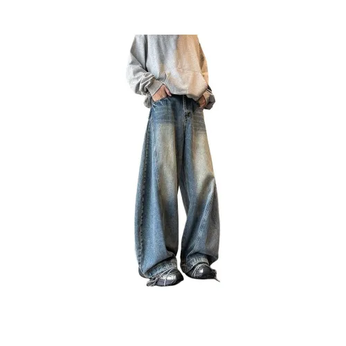 TAOKK Модный Джинсы Унисекс Синий Товар