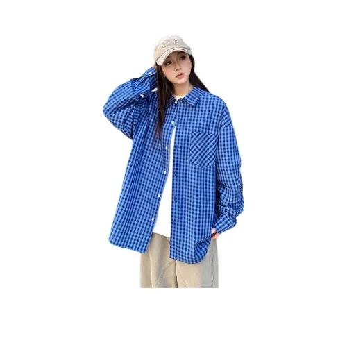 Flowers in water Женские рубашки