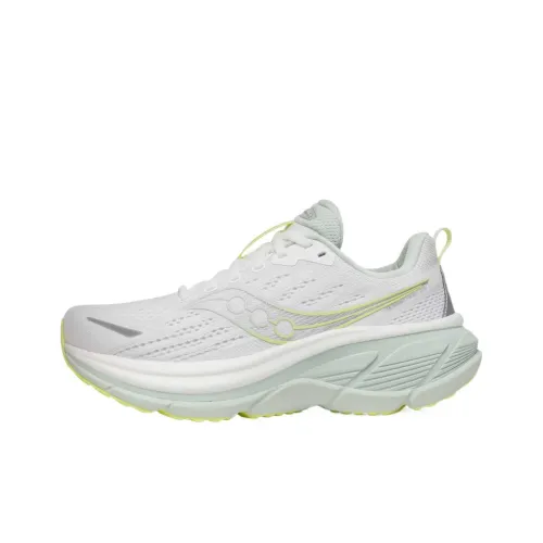 Saucony Hurricane 25 Low Топ Беговые кроссовки Женские Белые