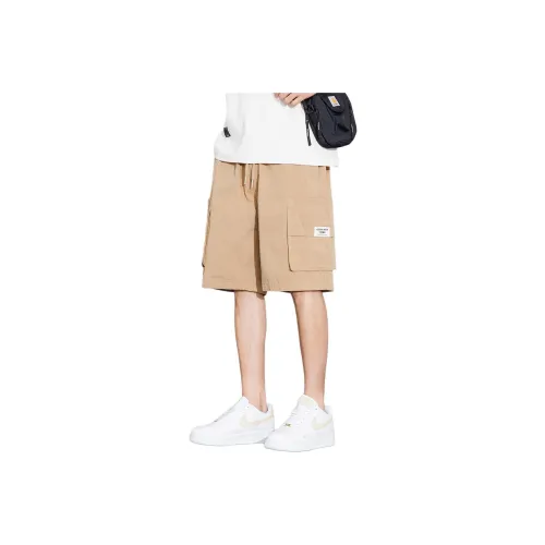 Tonlion Хаки Унисекс Повседневные шорты