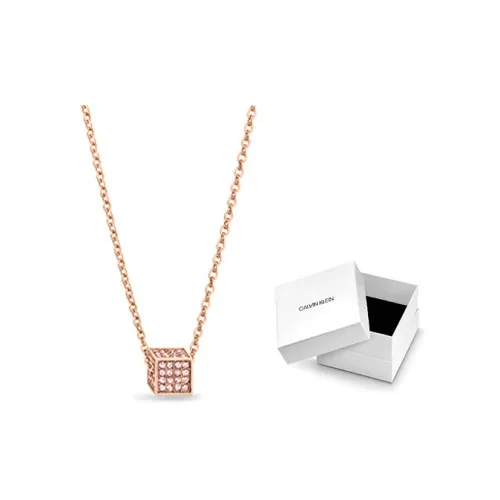 CALVIN KLEIN Рудный Crystal Necklaces Женские