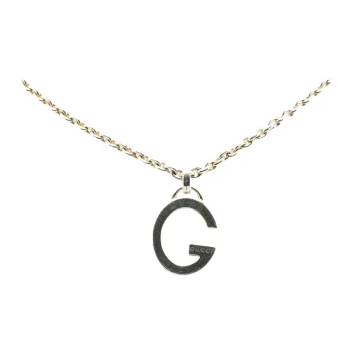 GUCCI Charlotte Серебряные Ожерелья Женские Серебряные
