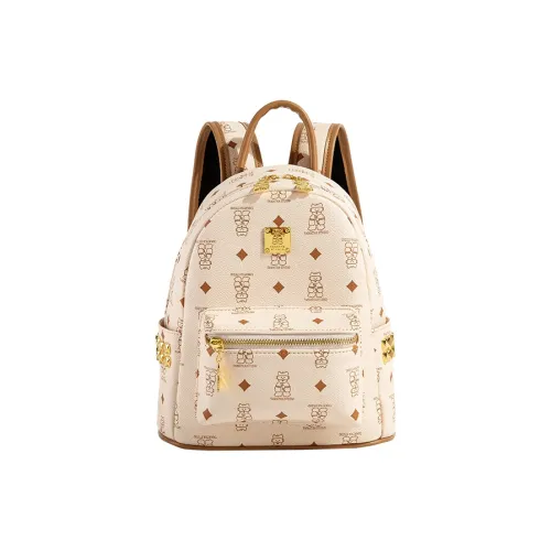 TAMATHA Полиуретан Рюкзак Женские Медведь Абрикос