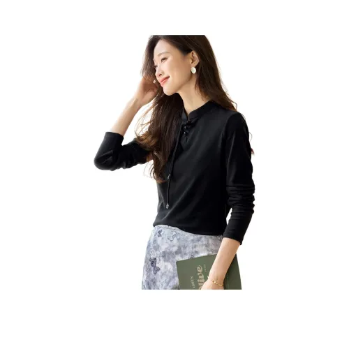MOHANYIMEI Черные Женские Рубашки