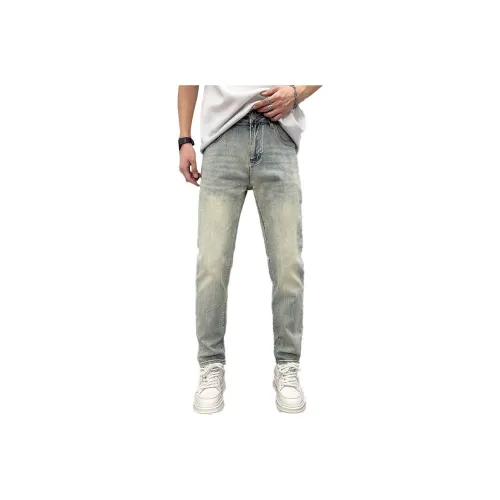 CHENYING Светло-синие мужские джинсы