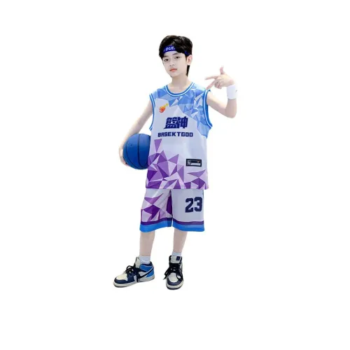 URBANSHOW Детская баскетбольная футболка для подростков фиолетовая