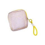 1# Розовый - Сумка для макияжа из марли