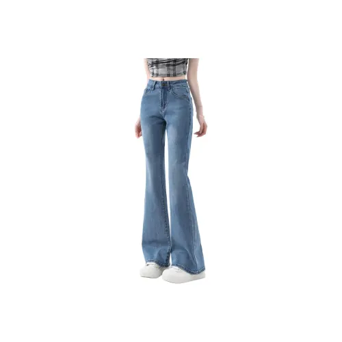 SEVEN FOR ALL MANKIND Женские джинсы синие