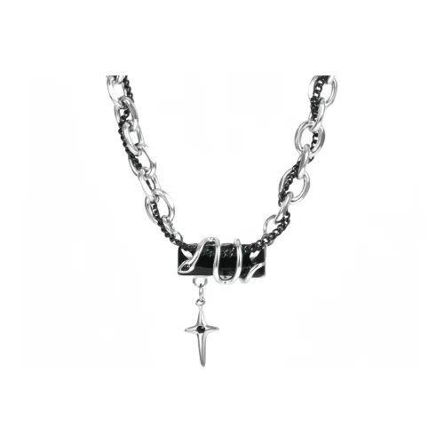 A CONG Studio Титановые стальные ожерелья унисекс