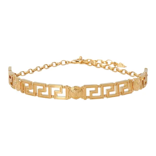 VERSACE Металлические ожерелья Золотой Женские