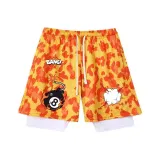 Желтый леопард с принтом-бомбой, размер 8