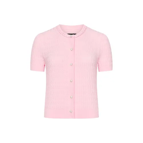 URBAN REVIVO Светло-розовый Женский Трикотаж