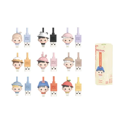 POP MART HACIPUPU Kindergarten CABLE Слепые коробки Один Blind Коробка Целая коробка 9 шт