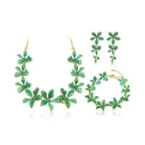 Цветочный Фантастический Коллекция (Зеленый)