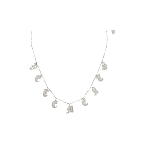 Vetements Brass Necklaces Унисекс Серебряный