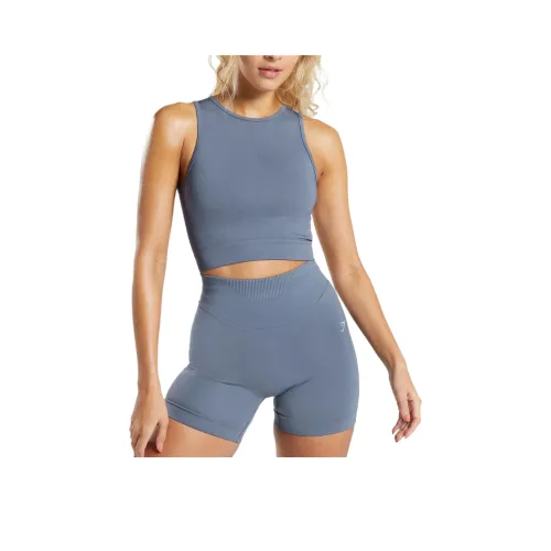 GYMSHARK Спортивные жилеты Женские Синие