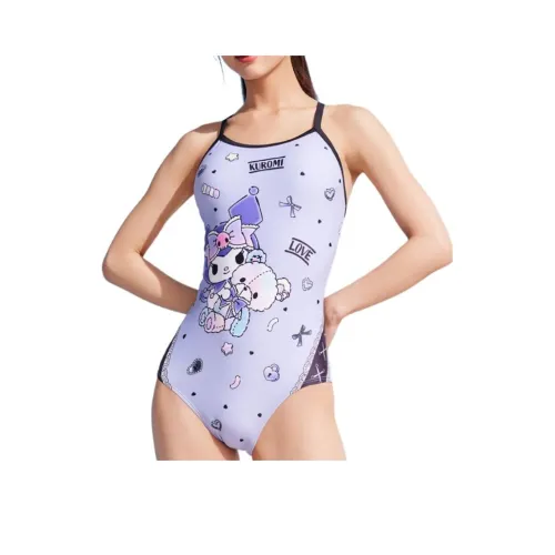 ZOKE X SANLIOU Коллаборация Ван-Пис Купальник Женские Таро Фиолетовый