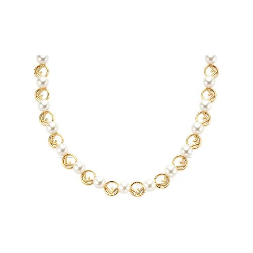 FENDI Brass Necklaces Женские