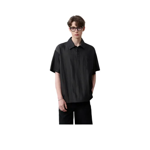 Lilbetter Поло Унисекс Темно-Серый