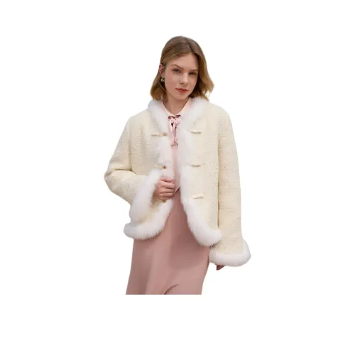 Anmani Бежевый Желтый Женский Пуховик