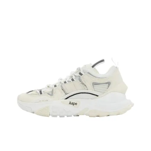 A BATHING APE BAPE совместный бренд DIMENSION Низкий топ Повседневная обувь Мужская Белый