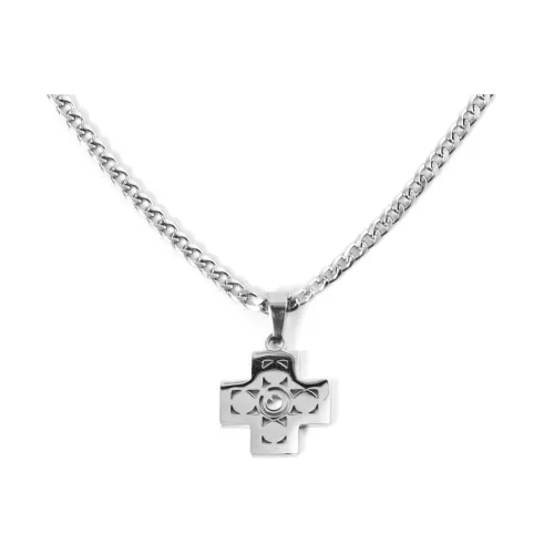 OWNREWARDS Титановая сталь Ожерелье Серебряное Унисекс