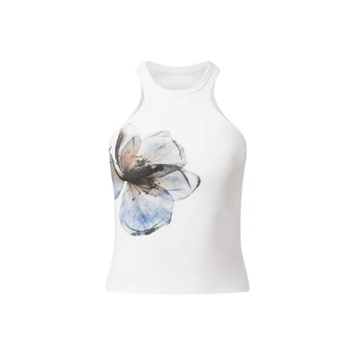 BANDITK GANGN Белые Женские Майки