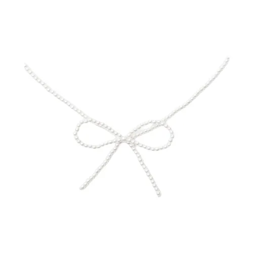 ZARA Искусственный жемчуг Ожерелья Женские Белые