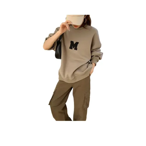 NANING9 Толстовка Женская Бирюзовая