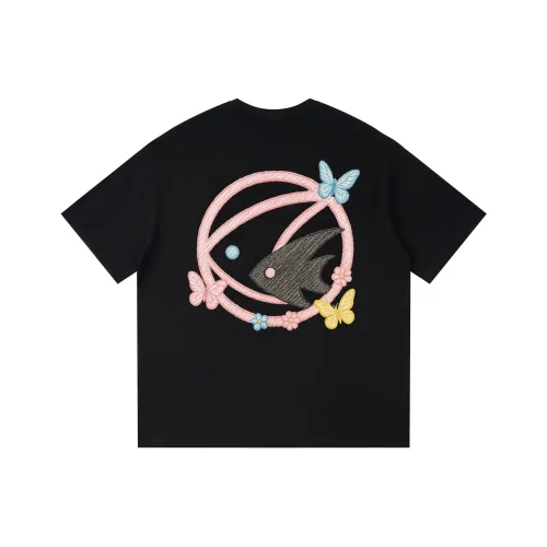 DOUBLEFISH Короткий рукав T-рубашки унисекс