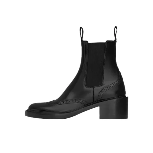 SAINT LAURENT VINCENT Короткий Челси 5 см Женские Черный
